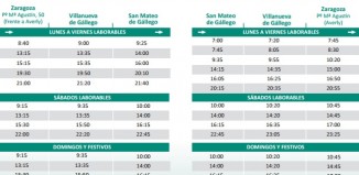 HORARIOS AUTOBUS AEROPUERTO ZARAGOZA horarios autobus aeropuerto zaragoza: