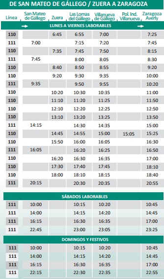 HORARIOS DE AUTOBUSES ZARAGOZA horarios de autobuses zaragoza: