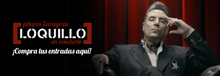 Comprar entradas para el concierto de Loquillo durante las Fiestas del Pilar 2016 en Zaragoza
