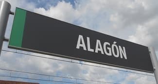 Cercanías Zaragoza Alagón.