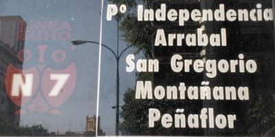 mapas plano recorridos buho n7 zaragoza