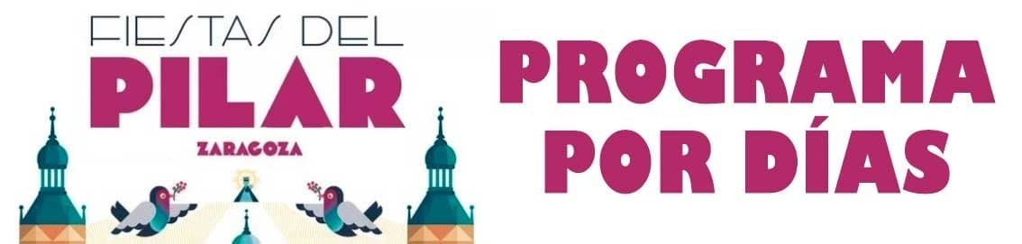 programa de las fiestas del pilar 2026