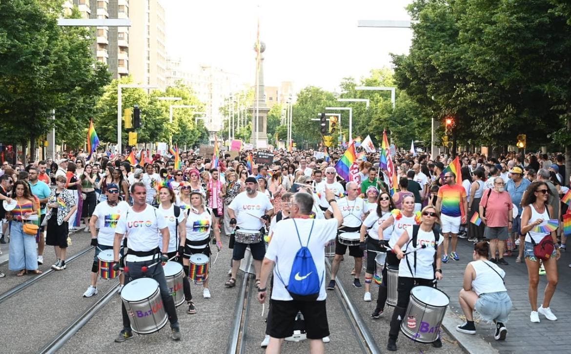 Manifestación del Orgullo 2026 en Zaragoza: horarios y recorrido