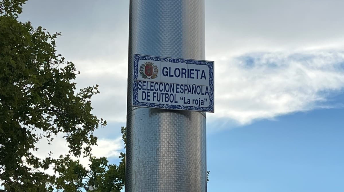 Esta es la desconocida Glorieta que Zaragoza le dedica a la Selección Española de Fútbol