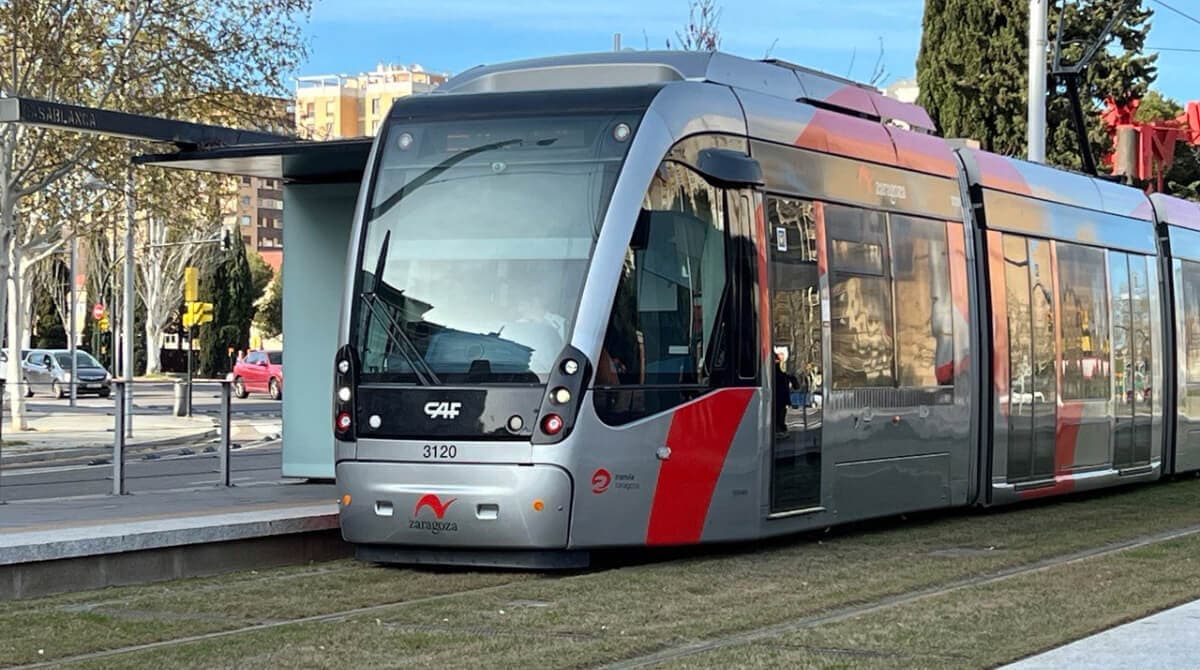 Datos del tranvía de Zaragoza sorprendentes
