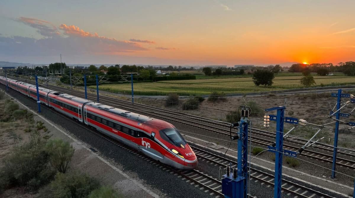 Tren Iryo Zaragoza Málaga