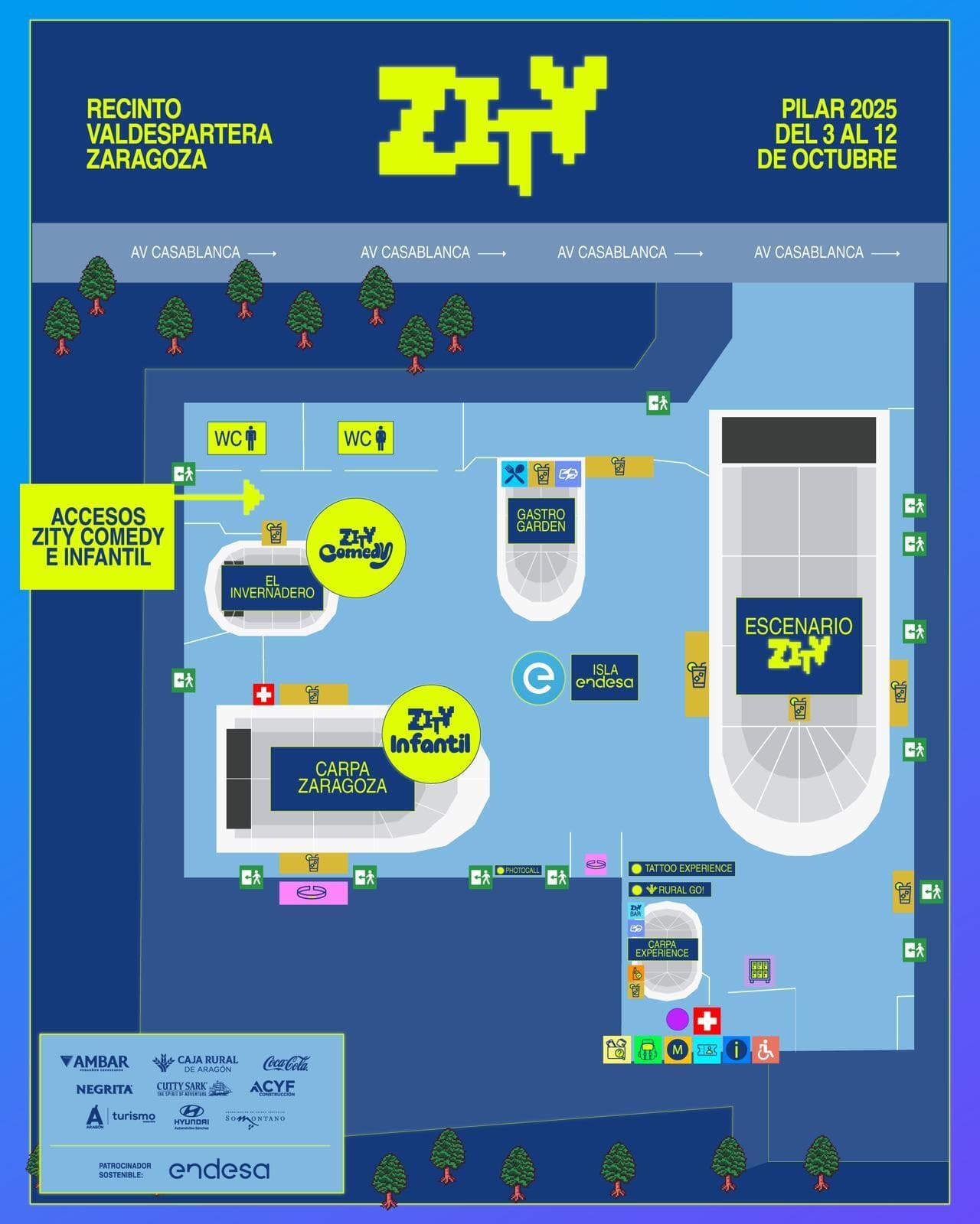 Plano de Espacio Zity 2026