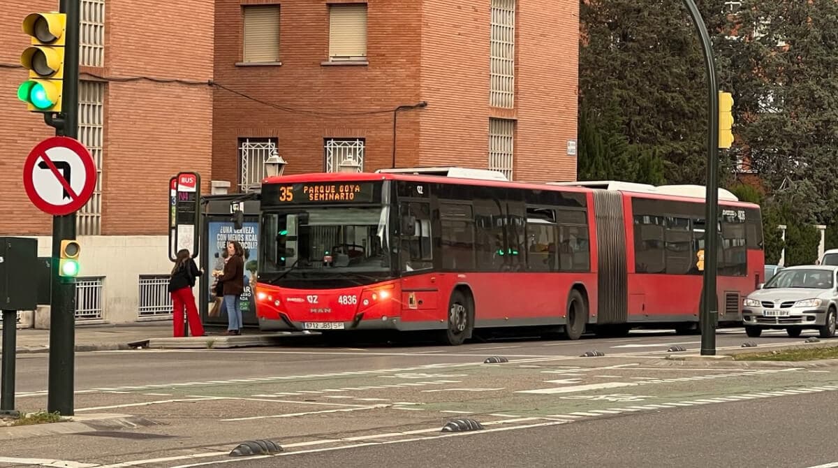 transporte público gratuito julio de 2025 en Zaragoza