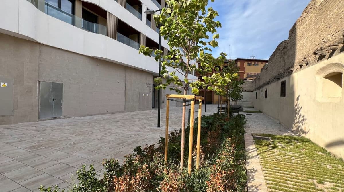 Así es la calle Santiago Lanzuela (fotos) en el centro de Zaragoza