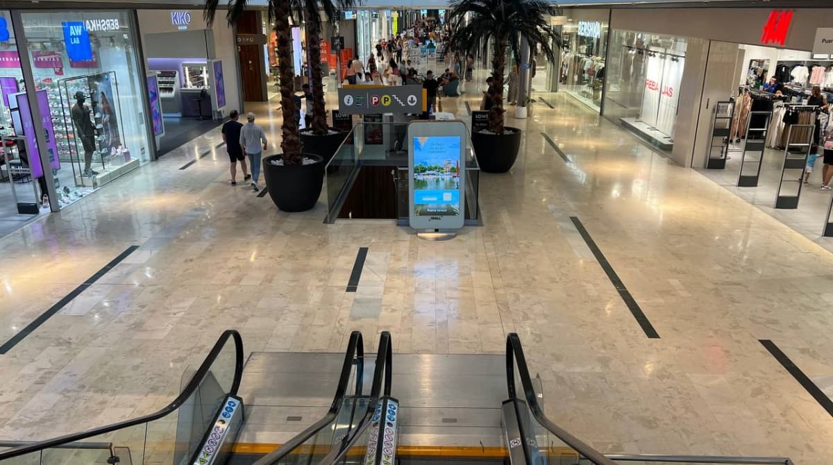 Cierres de mercas en la ciudad de Zaragoza.