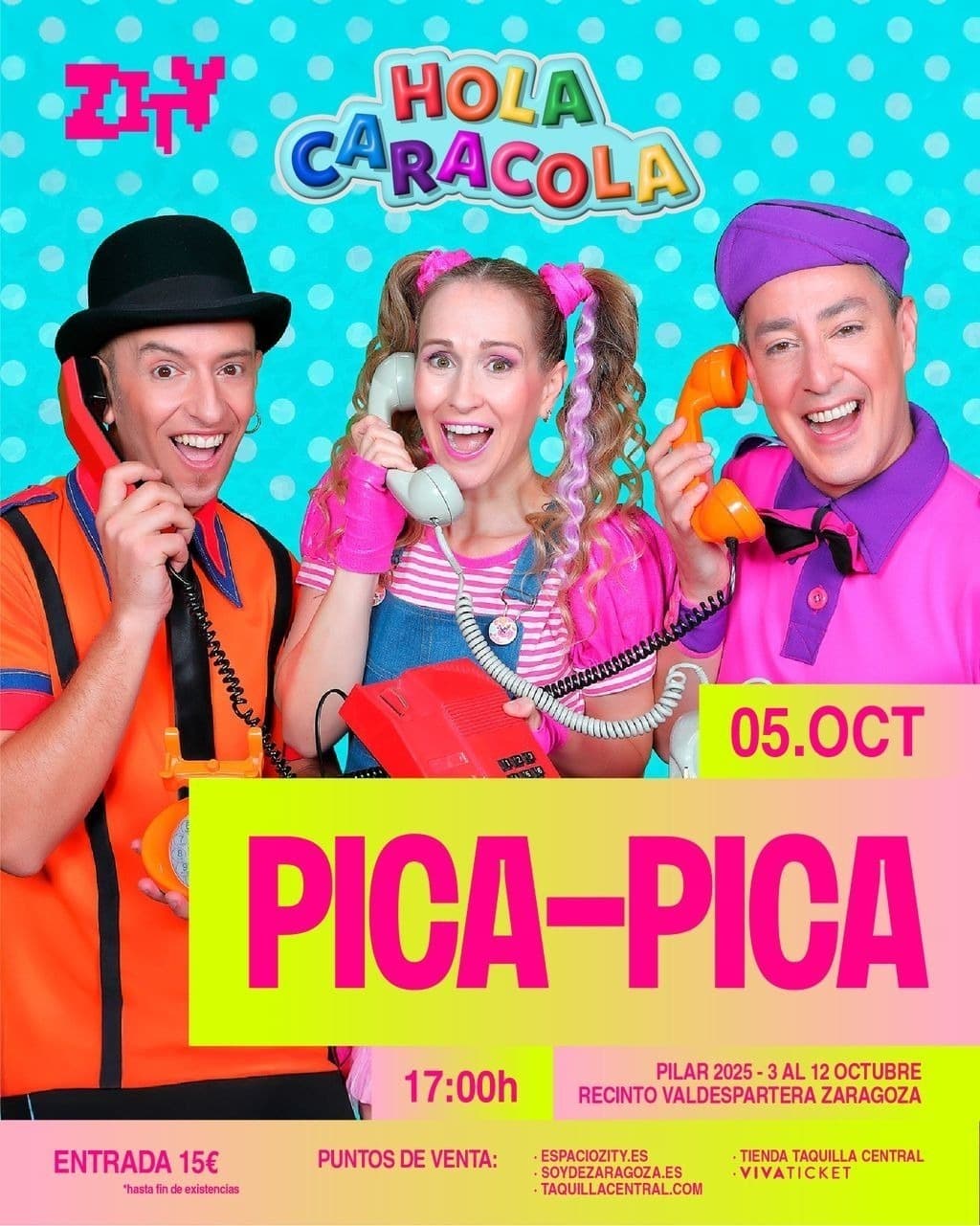 Entradas para Pica Pica en Espacio Zity