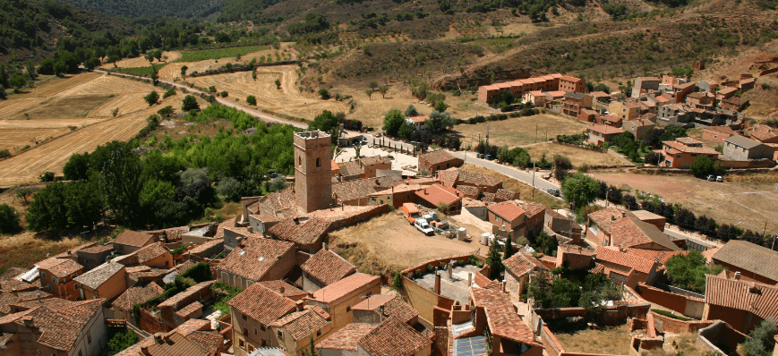 Anento, uno de los pueblos más bonitos de Zaragoza