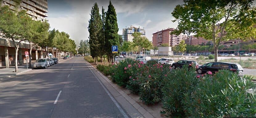 carril bici via universitas violantes de hungria