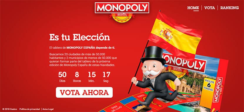 zaragoza y codos en la edicion de navidad del monopoly