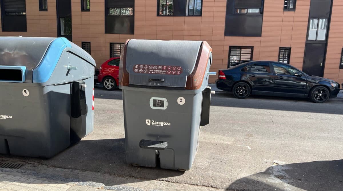 Fechas del contenedor marrón en Zaragoza