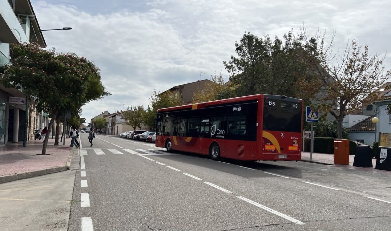 Bus Zaragoza Malpica a La Puebla de Alfindén