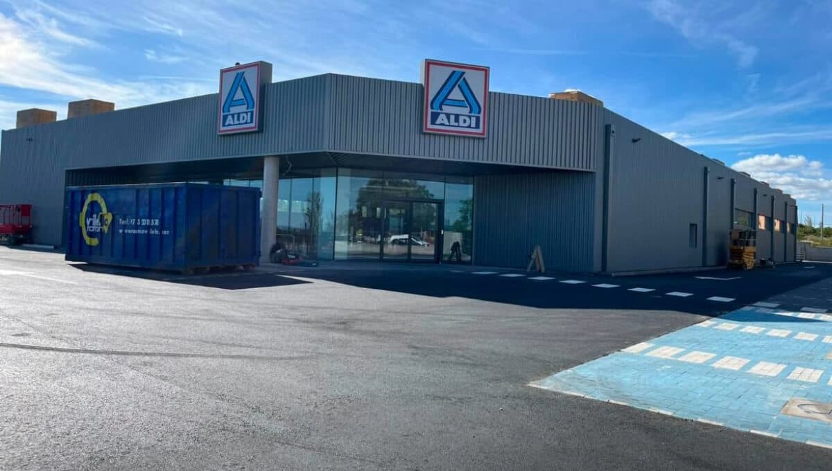 Nuevo ALDI barrio de Valdespartera