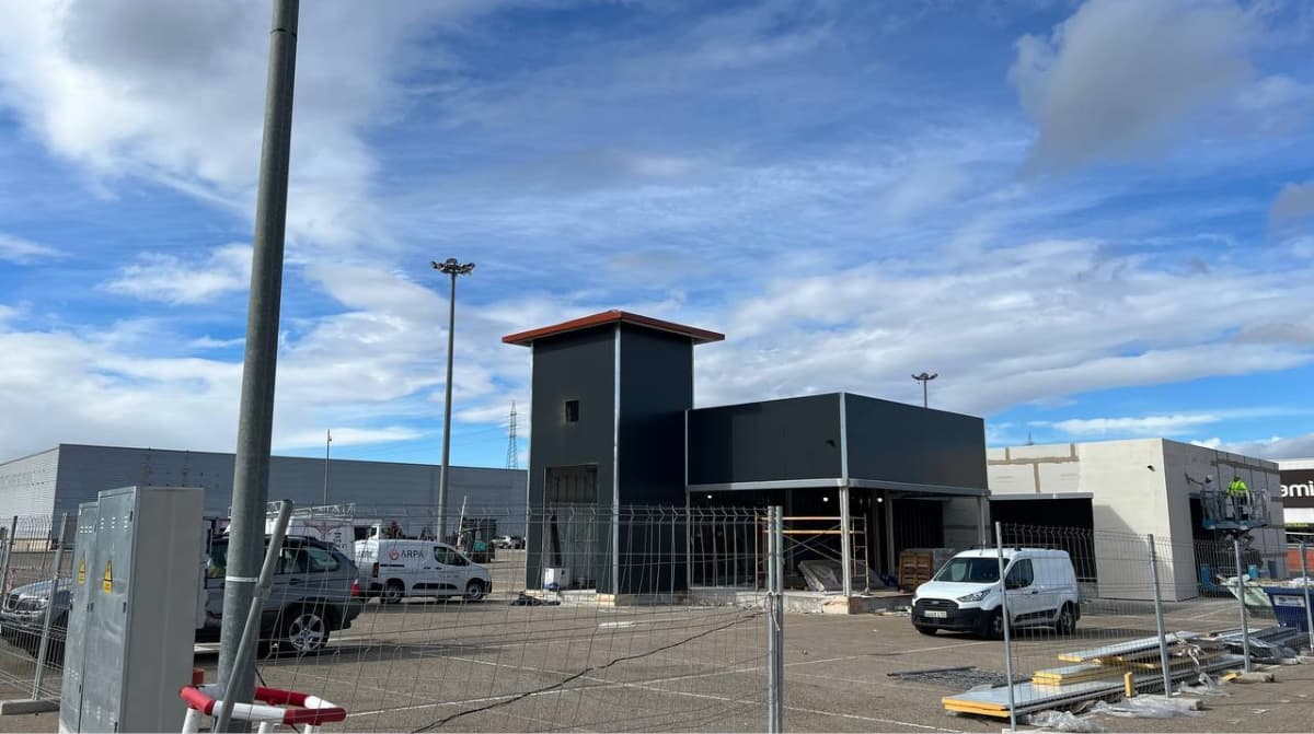 El restaurante italiano más grande de Zaragoza se construye ya en un punto estratégico de la capital