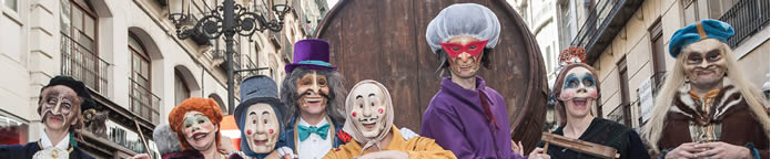 Pasacalles Infantil de los Personajes del Carnaval de Zaragoza