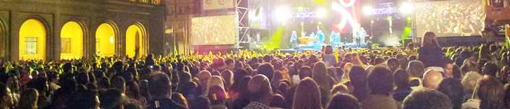 Conciertos Fiestas del Pilar Zaragoza