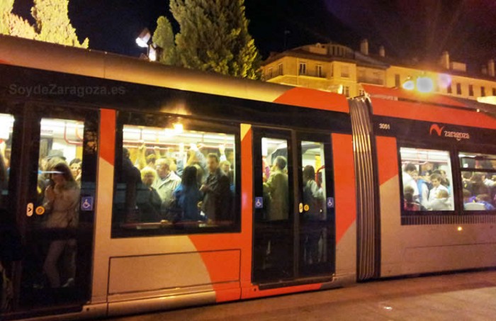 Paradas de la línea 1 del tranvía de Zaragoza