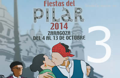 Programa 3 de octubre Fiestas del Pilar