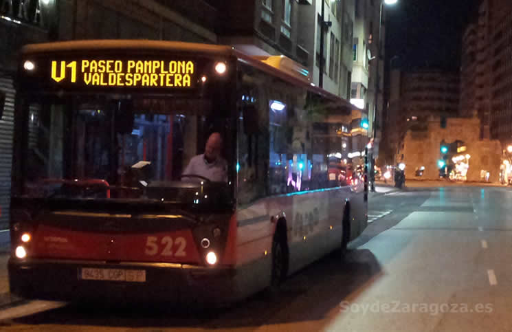 Línea de autobús especial a Valdespartera para las Fiestas del Pilar
