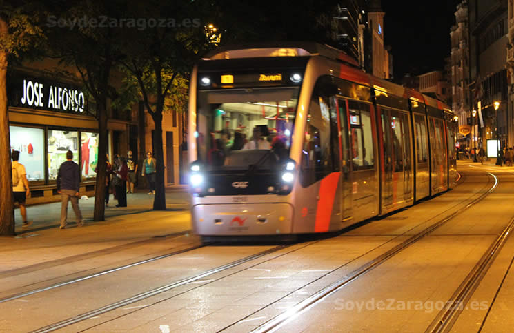 Transporte en Zaragoza durante las Fiestas del Pilar