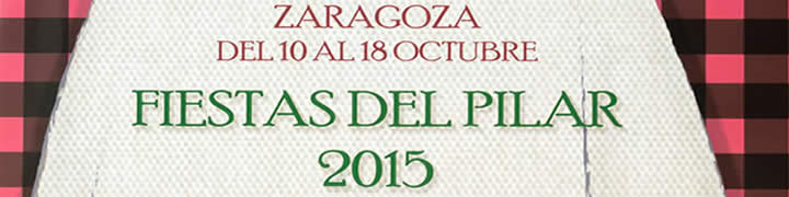 Programa de las Fiestas del Pilar 2015 de Zaragoza