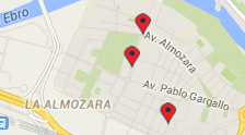 Calles de la Operación Asfalto en La Almozara