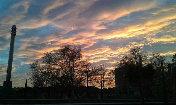 Imagen del atardecer de Yolanda Tarancón