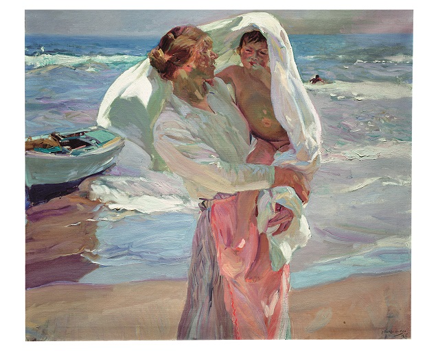 Joaquín Sorolla. Saliendo del baño, 1915. Museo Sorolla.