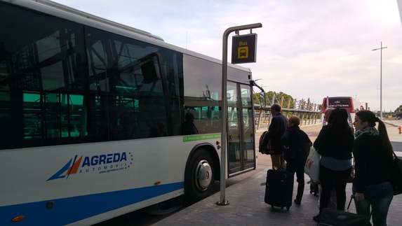 Bus del Aeropuerto en la terminal zaragozana horarios