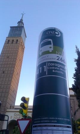 paradas-bus-411-zaragoza-maria-cadrete