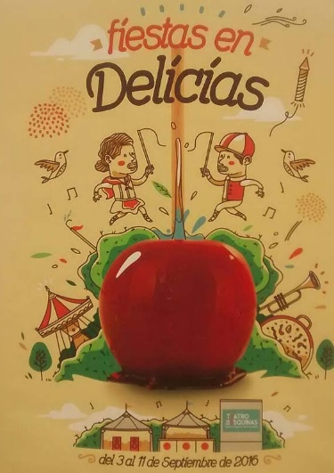 Cartel de las Fiestas de Las Delicias