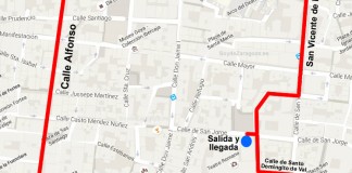 Recorrido y horario del Rosario de Cristal 2025 Recorrido del Rosario de Cristal en las Fiestas del Pilar.