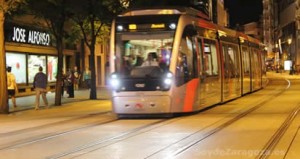 Cortes y horarios del tranvía en las Fiestas del Pilar