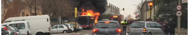 Autobús de Zaragoza Ardiendo