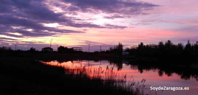 Atardecer en la Balsa de Ojo del Cura