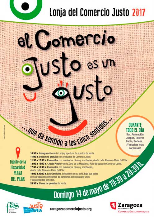 cartel lonja comercio justo 2017