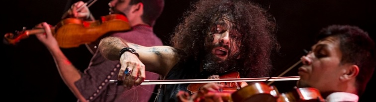 Ara Malikian en el Pabellón Príncipe Felipe de Zaragoza.