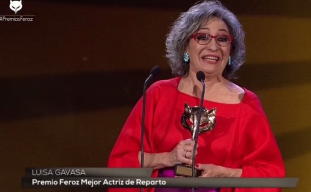 Luisa Gavasa, Premio Feroz 2016 a la mejor actriz de reparto