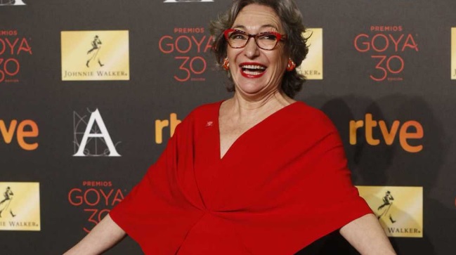 Luisa Gavasa en la gala de los Premios Goya 2016