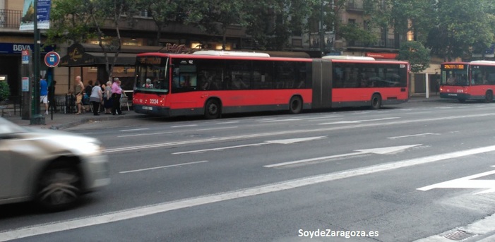 Paradas de la línea 23 de AUZSA Zaragoza