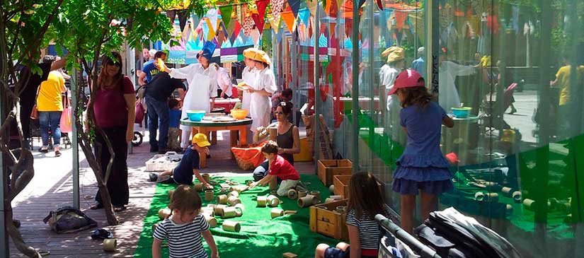 Espacio bebé en las Fiestas del Pilar de Zaragoza