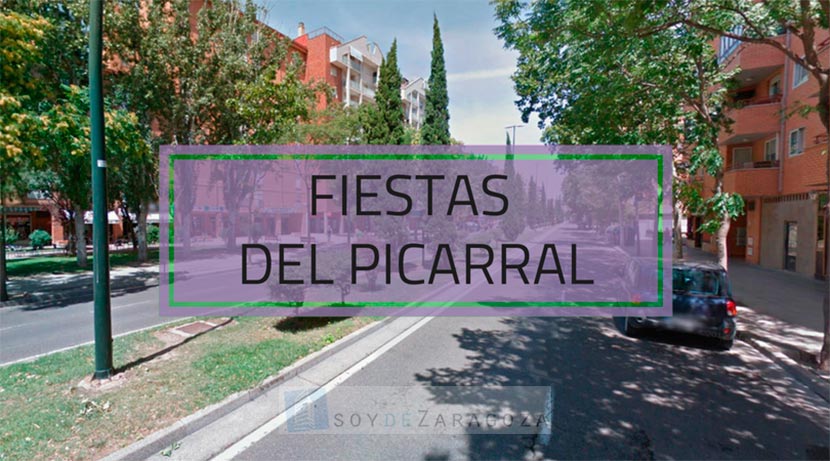 fiestas del picarral zalfonada zaragoza