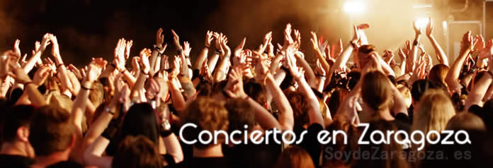 Guía con el listado de los próximos conciertos, festivales y artistas que actuarán en Zaragoza