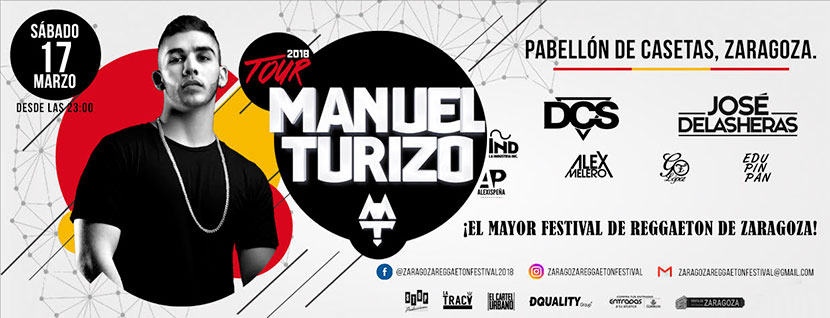 manuel turizo en Zaragoza