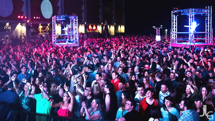 Imagen de la celebración de la fiesta SuperRemember en Zaragoza