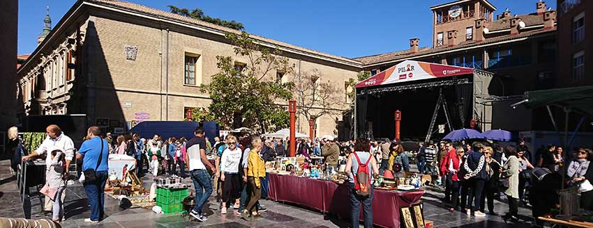 Mercadillo de San Bruno Fiestas del Pilar